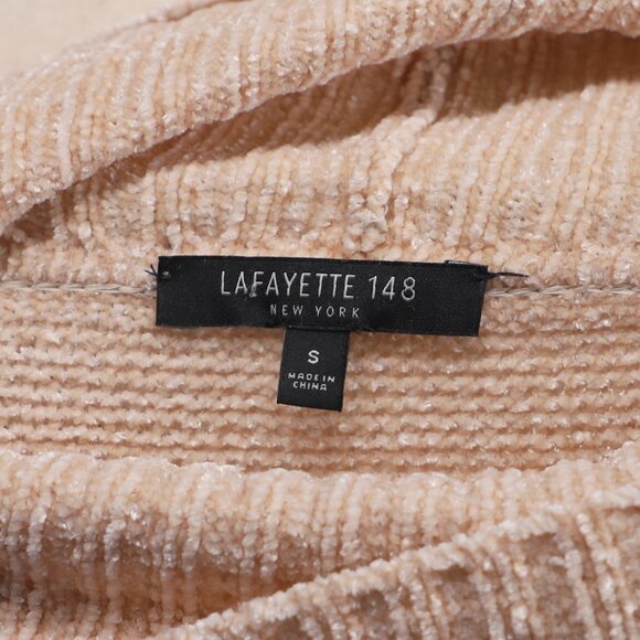 LAFAYETTE 148 Chunky Roll Neck Textured Knit Oversized Sweater Size S - Picture 5 of 6
